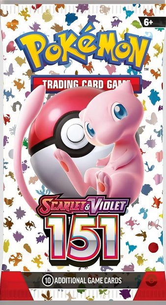 English Pokémon Scarlet & Violet 151 booster pack